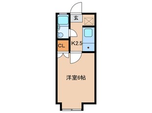 松野ハイツⅡの物件間取画像